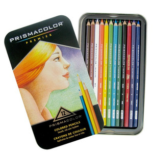 프리즈마 유성 색연필 12색